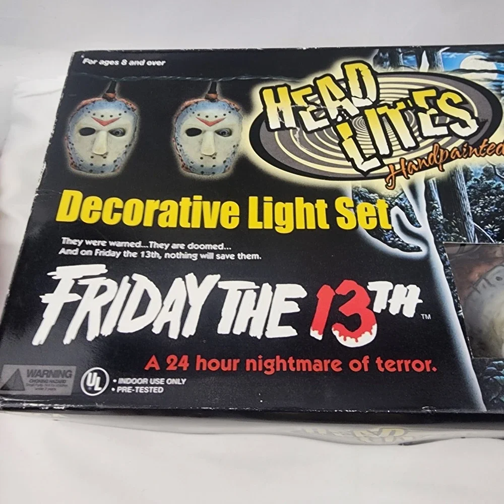 Jason Voorhees Friday The 13th Porch Party‎ String Lights Halloween Crystal Lake
